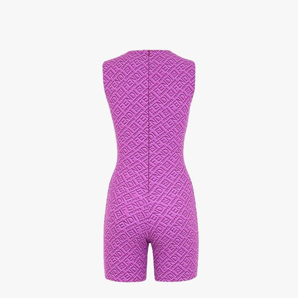 skims x fendi SLEEVELESS MID THIGH BODYSUIT - Picture 2 of 2